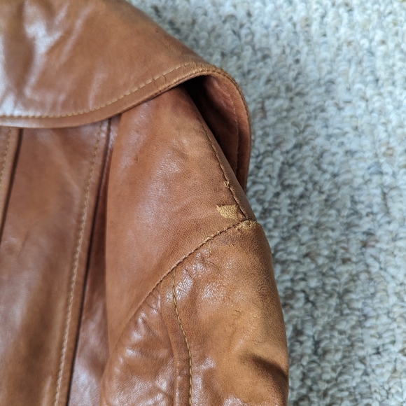 Gorgeous 70s Vintage Skin Gear Leather Jacket - Picture 13 of 14